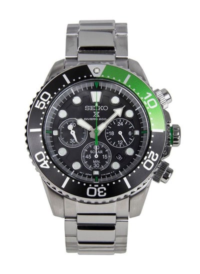 اشتري Prospex Solar Chronograph Stainless Steel Men's Watch SSC615P1 في الامارات