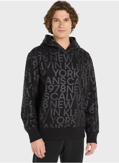 اشتري Printed Hoodie في السعودية