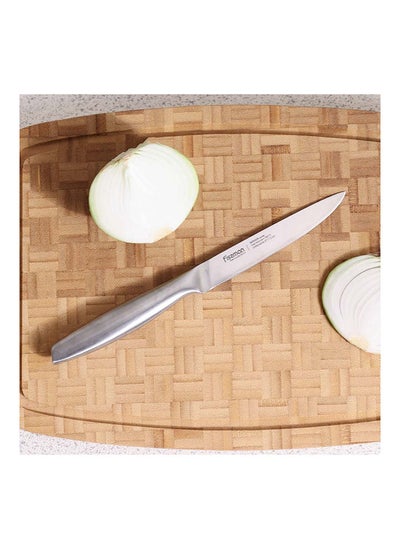 Buy 3.5" Paring Knife Bergen With Hollow Handle Stainless Steel Modern Houseware Knife L 29x8 X H 3cm Silver in UAE