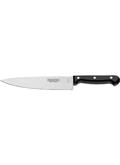 Buy Meat Knive 6 Inches 15 cm Best Knife For Chefs With Antibacterial Protection On Handles And Long Lasting Edge., Black, 23861106, Ultracorte in UAE