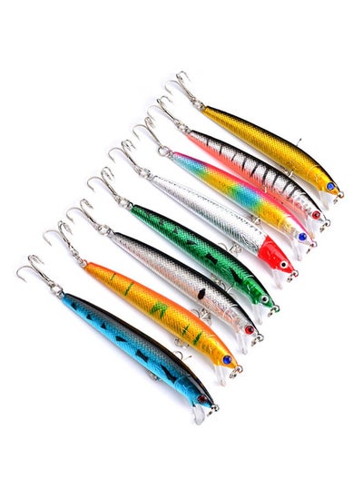 Buy 8-Piece Bait Fishing Lures - 9.5 cm 9.5cm in UAE