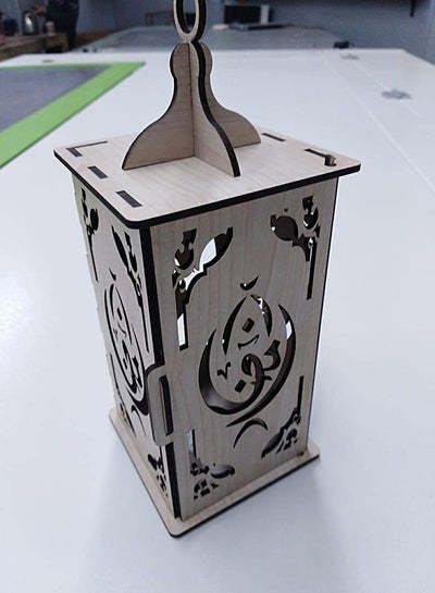اشتري Wooden Ramadan Lantern25cm في مصر