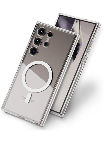 Buy Clear Case for Galaxy S24 Ultra [Shockproof, Anti-Yellowing, Magsafe] in Saudi Arabia