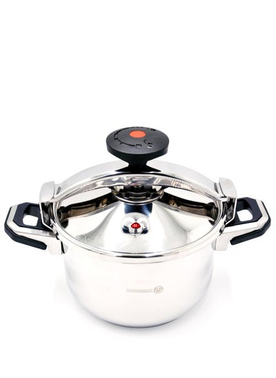 Buy Korkmaz Pressa Stainless Steel Pressure Cooker 9L in UAE