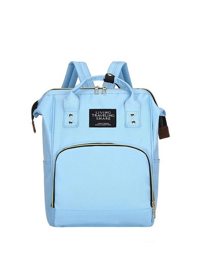 اشتري Mother baby bag mother bag large capacity bag Oxford cloth waterproof fashion backpack multi-functional go out bag في الامارات