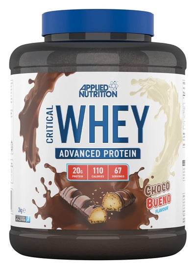 Buy Critical Whey Protein Blend, Chocolate Bueno, 2 Kg in Saudi Arabia