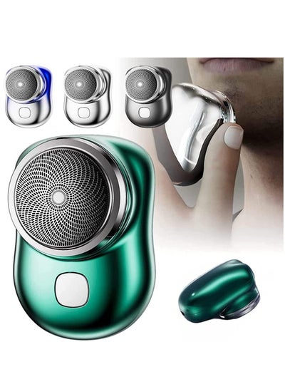 Buy Mini-Shave Portable Electric Shaver,Rechargeable Shaver Easy One-Button Use Suitable for Home Car in Saudi Arabia