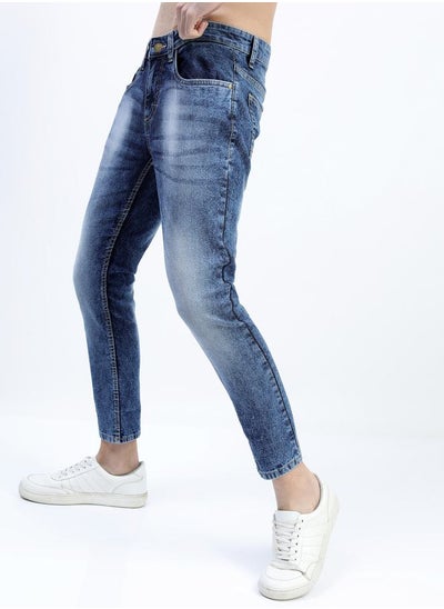 اشتري Mid Rise High Fade Jeans في السعودية