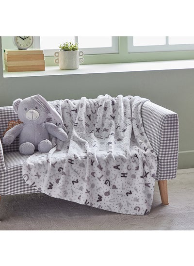 Buy Plush Teddy with Blanket 90 x 75 cm in Saudi Arabia