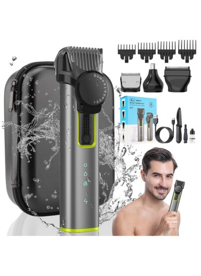 Buy Men's Multifunctional Hair Clipper 4 in 1 Shaver Nose Hair Trimmer Set in UAE