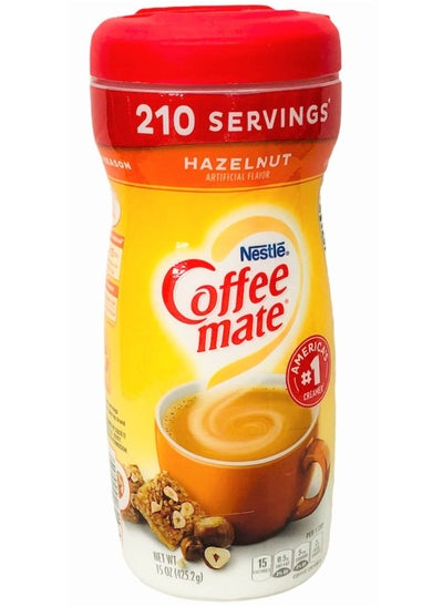 Buy Coffee Mate Hazelnut Coffee Creamer 210 Servings 425.2g in UAE