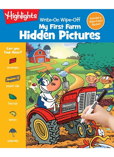 اشتري Write-On Wipe-Off My First Farm Hidden Pictures في الامارات