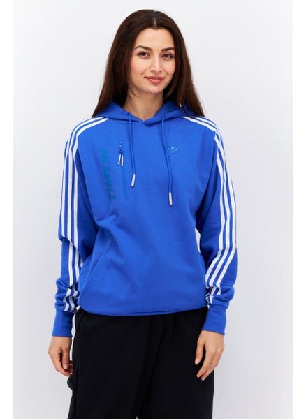 اشتري Women Sportswear Fit Long Sleeves Outdoor Hoodie, Blue في السعودية