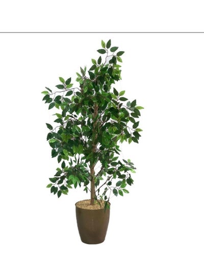 Buy Artificial tree, height 120 cm, width 40 cm in Saudi Arabia