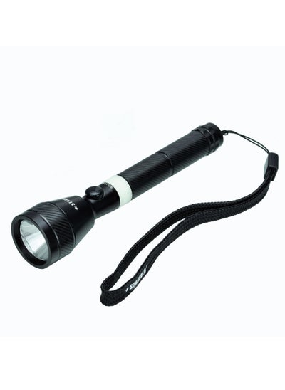 Buy Attractive Waterproof Corrosion Resistance Flashlight Aircraft Aluminum Body, Rechargeable 700mAh Li-Ion Battery With 1.5 to 2 Hour Operating Time, Cree LED Adjustable Focus Torchlight, And 1 in Saudi Arabia