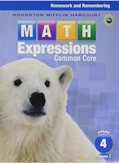 Buy Math Expressions: Homework & Remembering, Volume 2 Grade 4 in UAE