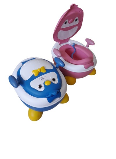 Buy Baby Potty Training Chair With Lid And High Backrest Random Colors in Saudi Arabia