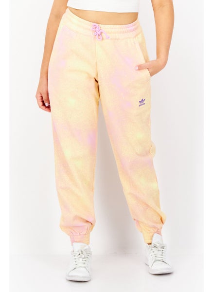 اشتري Women Sportswear Fi Embroidered Logo Jogger Pant, Pink Combo في الامارات