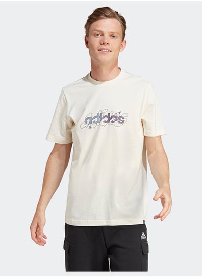 Buy Illustrated Linear Graphic T-Shirt in Egypt