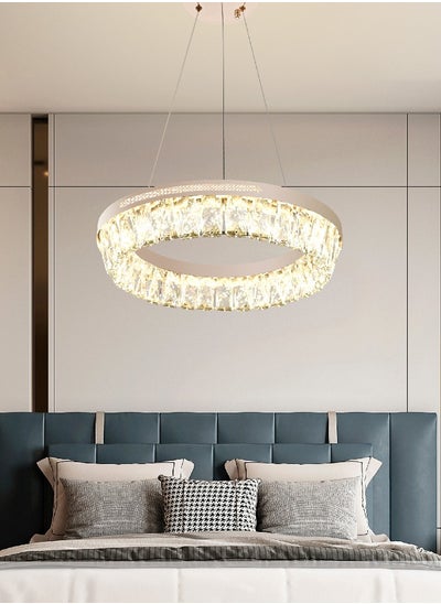 Buy modern chandelier with 3 LED lights - 6015-D400 in Saudi Arabia