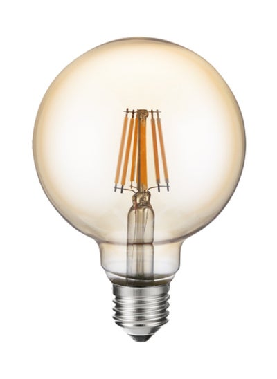 Buy 8W LED Filament Lamp, Vintage E27 Base, G125 2700K, Warm White in UAE