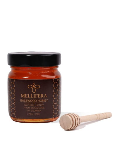 اشتري MELLIFERA Natural Raw Basswood Honey From Mountains Of Georgia| Dairy, Nut, Gluten-Free|270gm في الامارات