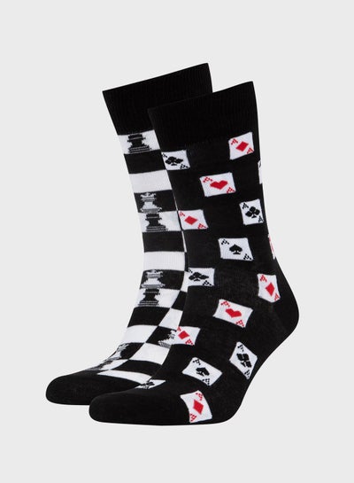 اشتري Man 2-Pack High Cut Socks في الامارات