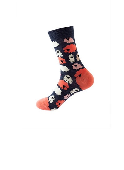 اشتري Unisex Absorb Sweat and Deodorize Socks 3 Pairs High Quality Socks One Size Fits All في السعودية