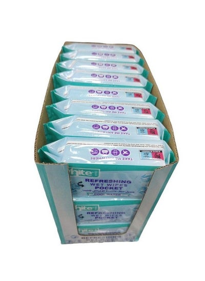 Buy REFRESHING MINI WET WIPES 24 POCKET in Egypt