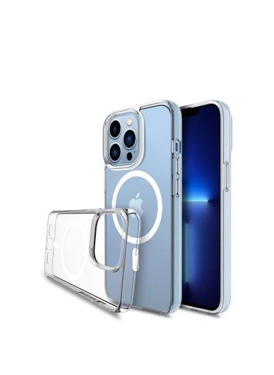 اشتري iPhone 13 Pro Max Case with MagSafe Support Magsafe Charging Clear Case for 13 Pro Max 6.7 inch في الامارات