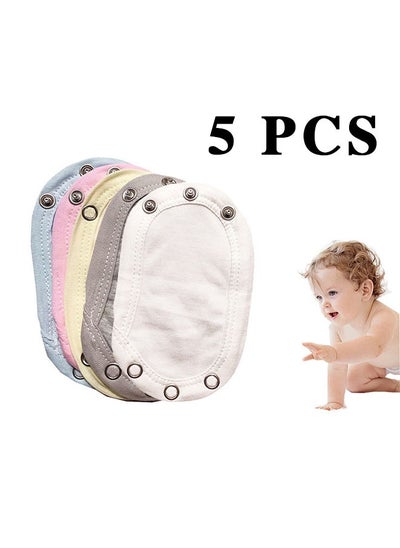 Buy 5-Pack Baby Bodysuit Extender For Baby Boys, Baby Girls, Children'S Onesies, Crotch Extender Onesies, Diaper Extender Film, Suitable For Traveling, Camping, Walking, Running And Other Occasions in Saudi Arabia