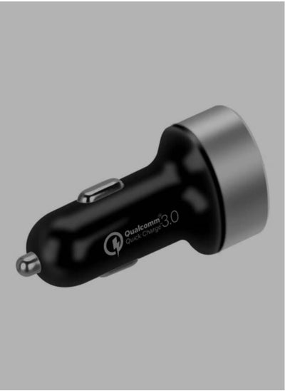 Buy Momax UC Series Dual-Port Fast Car Charger Black in Egypt