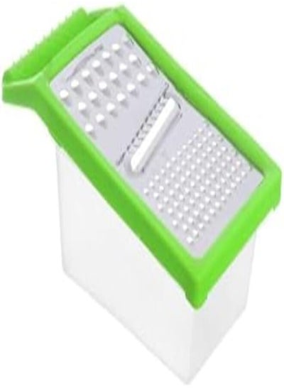 Buy Stainless Steel Vegetable Grater, Green in Egypt