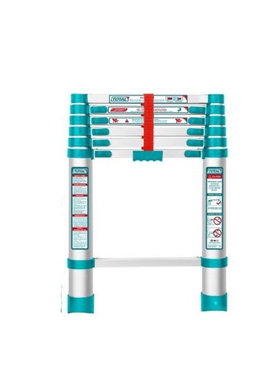 Buy Total  Telescopic Ladder 6 Steps Aluminum Load 150Kg Thlad08061 in Egypt