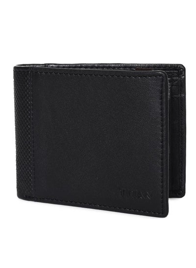 اشتري Black Leather Bifold Wallet في الامارات