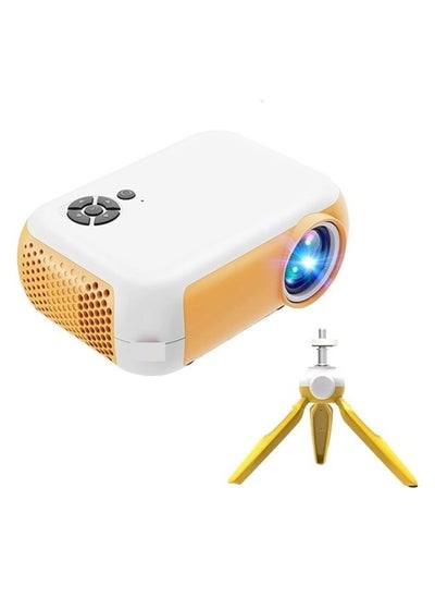 Buy A10 Mini Projector, 1080P Full HD, 100 ANSI Room Dorm Home Theater Video Projector Compatible with iOS, Android, HDMI, TV Stick, USB, PC and Remote Control in Saudi Arabia