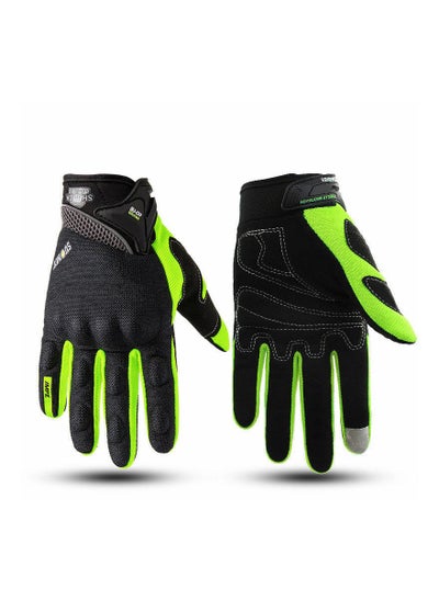 Buy SUOMY Breathable Full Finger Racing Motorcycle Gloves Quality Stylishly Decorated Antiskid Wearable Gloves Large Size in Saudi Arabia