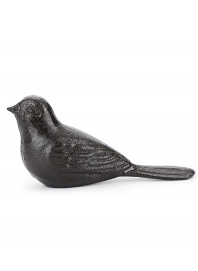 Buy Door Stop Floor Decorative, Cast Iron Cute Bird Door StoppersWedge Heavy Duty Doorstop to Keep Door Open for Home Office Commercial Industrial, 1pc Dark Brown in Saudi Arabia