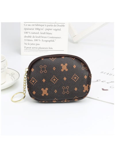 Buy Women's short purse Small coin purse female zipper new mini simple in UAE