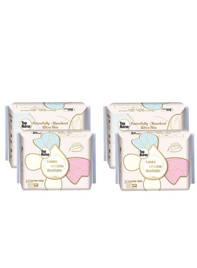 Buy 245/290/420mm ultra-thin cotton soft sanitary napkin for day and night use in Saudi Arabia