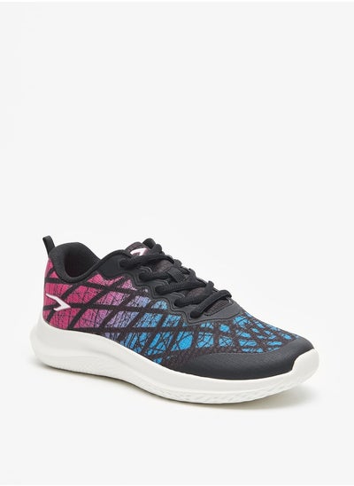 اشتري Women's Textured Lace-Up Sports Shoes في الامارات