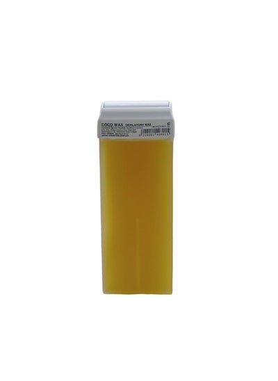 Buy Hair removal wax, yellow color, for easy and safe hair removal, 100 ml in Egypt