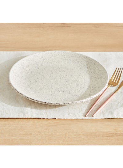 Buy Classic Speckle Dinner Plate 27 x 27 cm in UAE