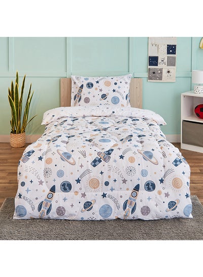 Buy Harry Kosmo 2-Piece Cotton Single Comforter Set 220 x 135 cm in UAE