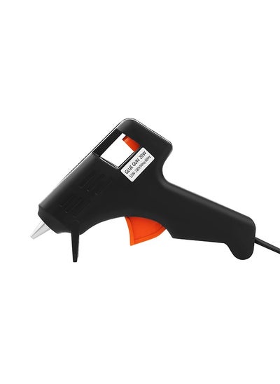 Buy Glue Gun 20W - Black | Hot Melt Glue Gun With Glues Stick Industrial Craft Thermo Electric Heat Temperature Tool For DIY Jewelry Making in Saudi Arabia