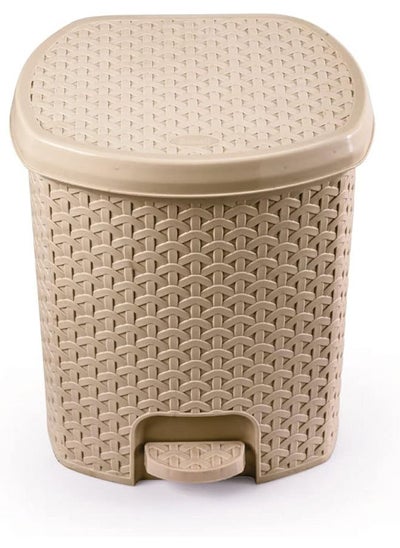 Buy Ratan Trash Bin Size 1 With Pedal in Egypt