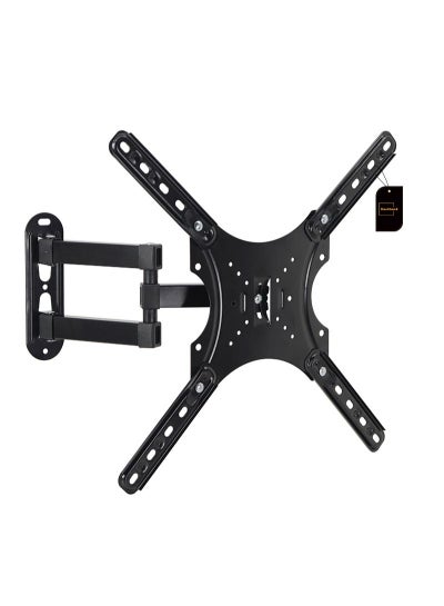 Buy TV Wall Mount Monitor Wall Bracket with Swivel and Articulating Tilt Arm Fits 14-47 Inch LCD LED OLED Screens in UAE