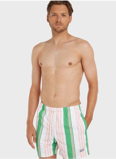 Buy Striped Swim Shorts Shorts in Saudi Arabia