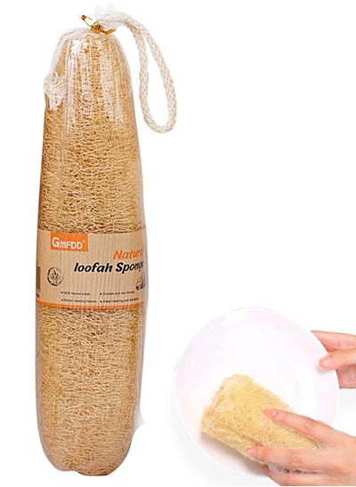 Buy Tech Egyptian Loofah Exfoliating Body Scrub – Natural Organic Luffa Spong– Perfect for Women and Men for Body and Face That Will Get You Clean in Saudi Arabia