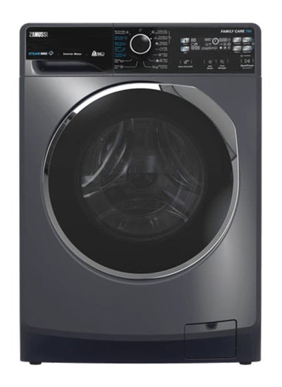 اشتري Zanussi Steammax Inverter Washing Machine, 7 Kg, Dark Grey - ZWF7221DL7 في مصر